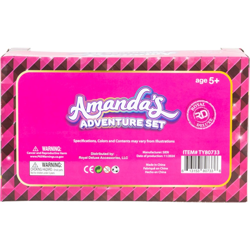 Amanda's Adventure Playset (12Pcs)