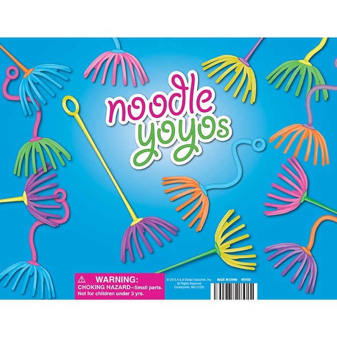 Noodle Yo-Yos 2In Capsules (250Pcs)