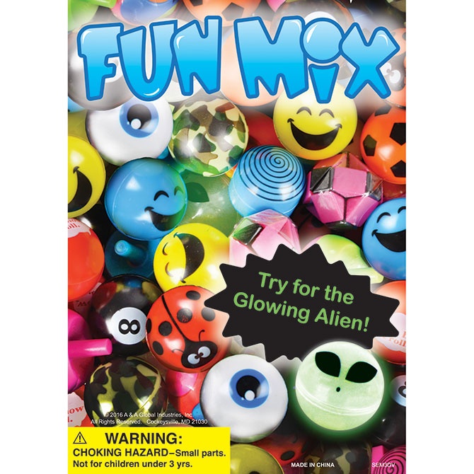 32Mm 1.25In Self-Vending Toy Mix Series 3 Display Card