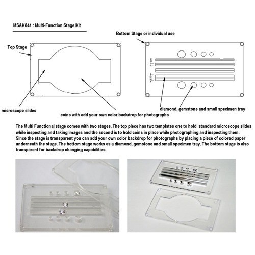 Dino-Lite Msak841 Multi-Function Stage Kit