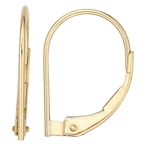 Plain Lever Back Earrings