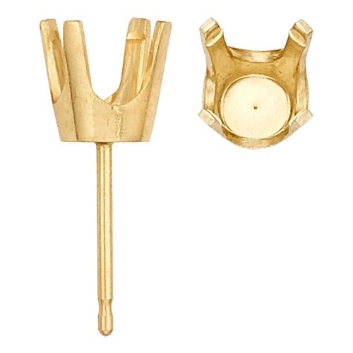 10K Yellow Extra Light Weight Earring