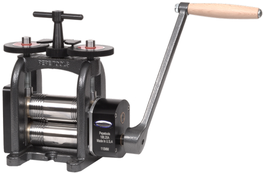 Pepetools™ 110 Mm Combo Rolling Mill, #188.20a - Precision and Durability for Your Metalworking Projects