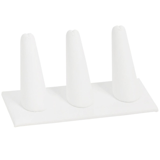 3-Finger Flat Ring Displays - Elevate Your Jewelry Presentation