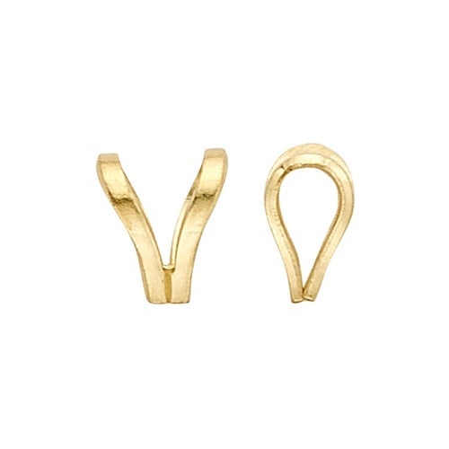14K Yellow Rabbit Ear Bail