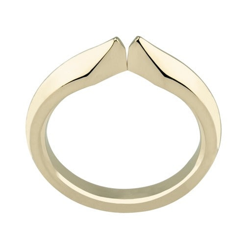 5.0 mm Knife Edge Shank in 14k White or 14k Yellow Gold