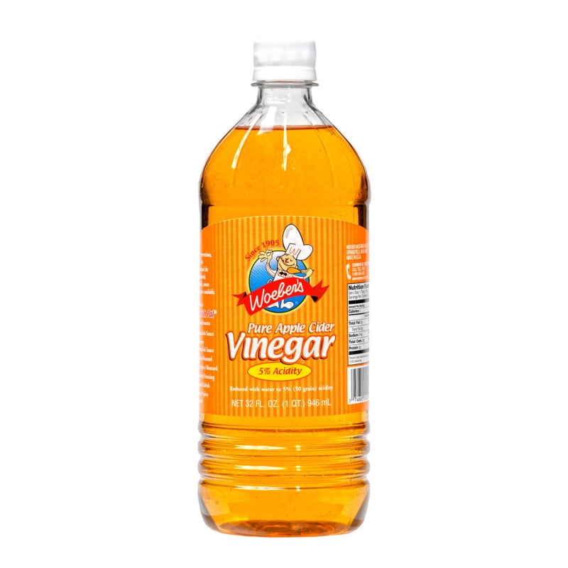 Pure Apple Cider Vinegar, 5% Acidity 12/32Oz