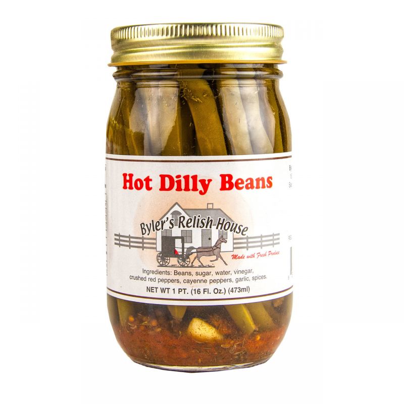 Hot Dilly Beans 12/16Oz