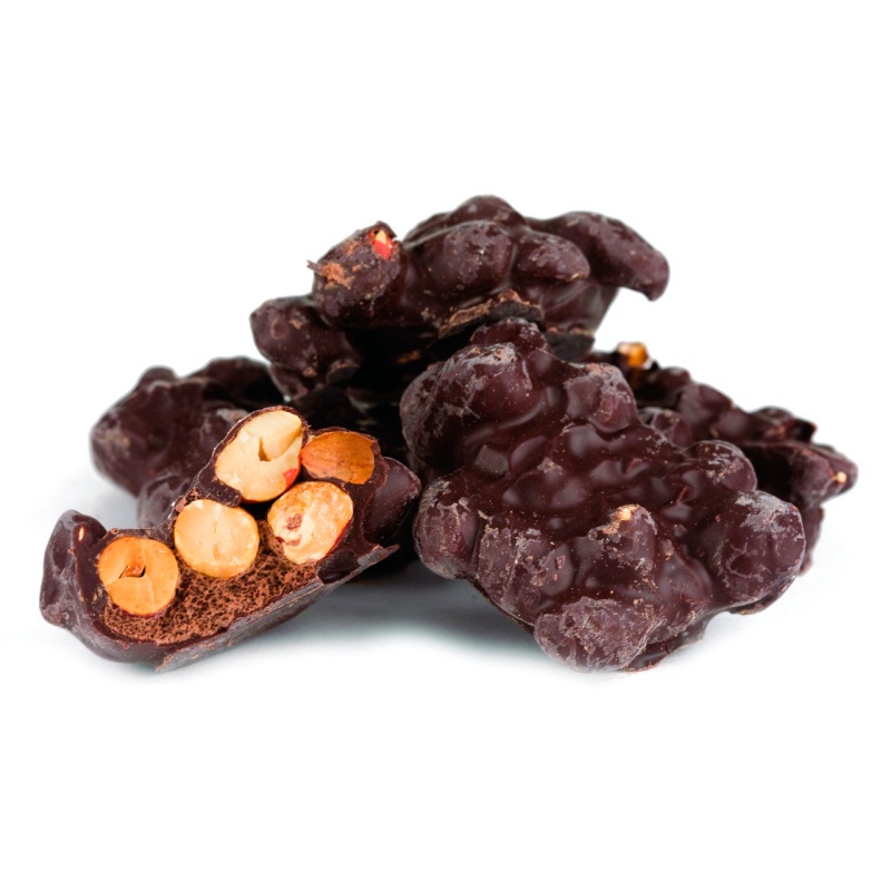 Dark Chocolate Peanut Clusters 20Lb