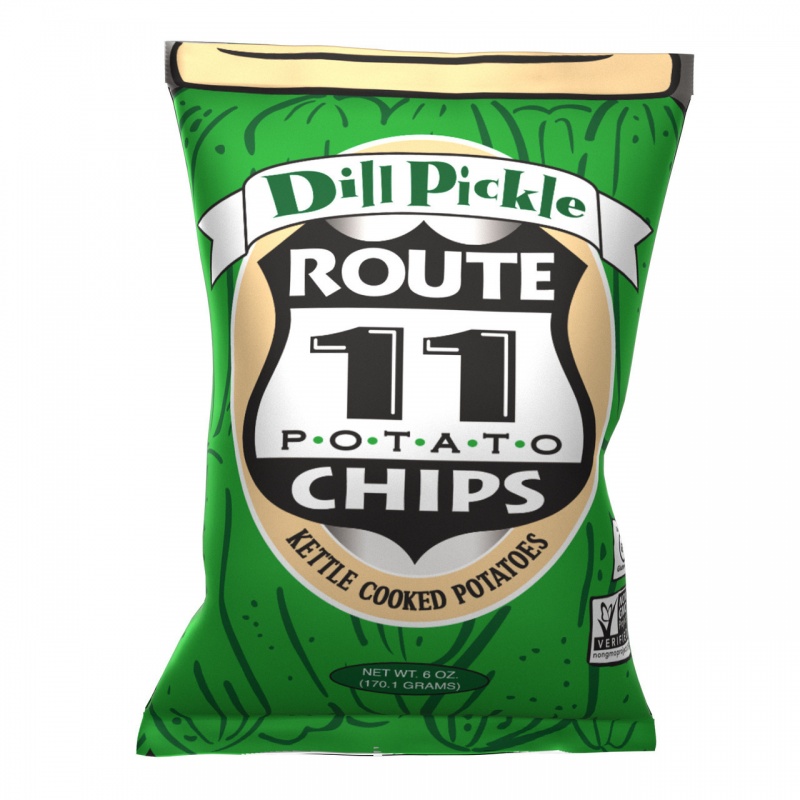 Dill Pickle Chips 12/6Oz
