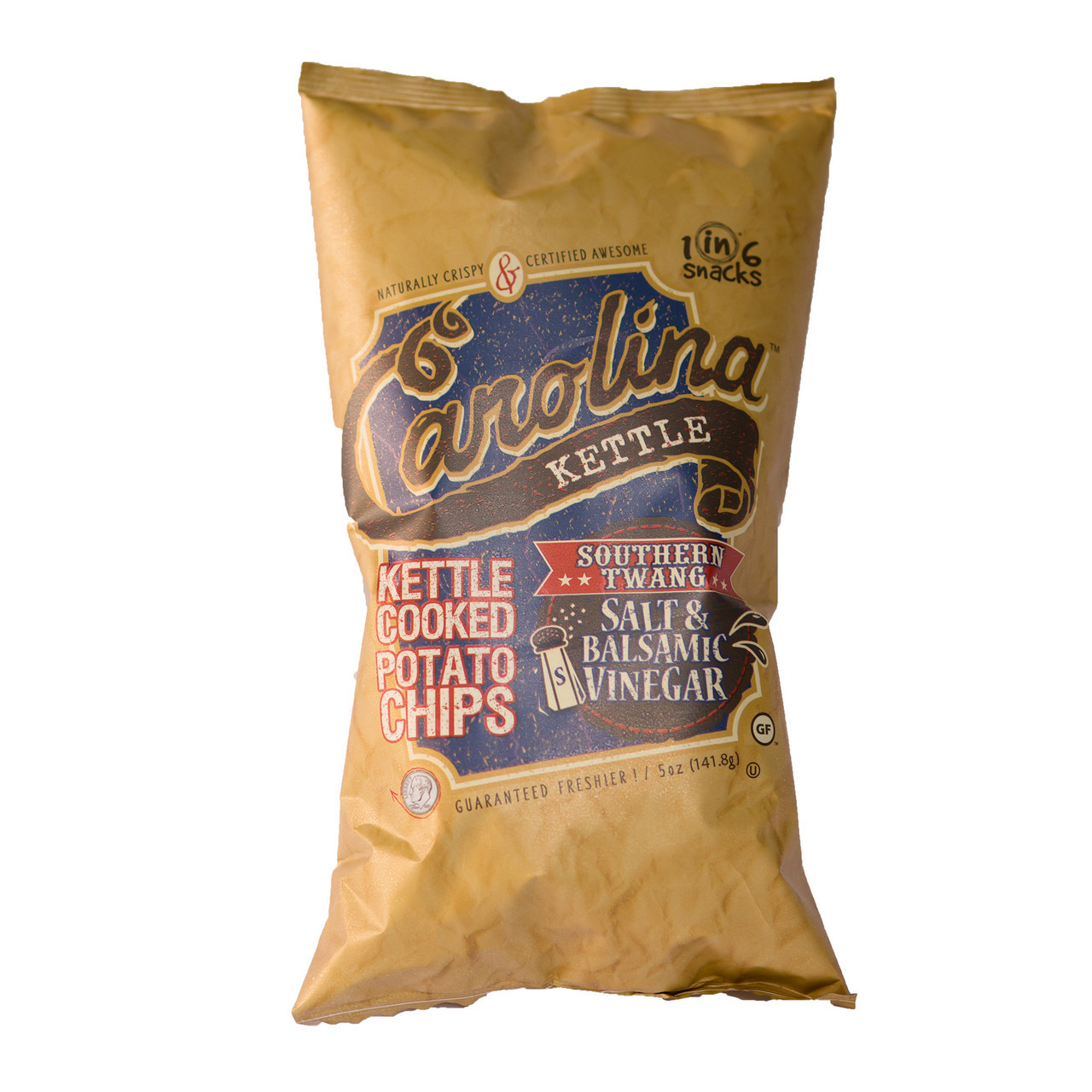 Salt & Balsamic Vinegar Kettle Cooked Potato Chips 14/5Oz
