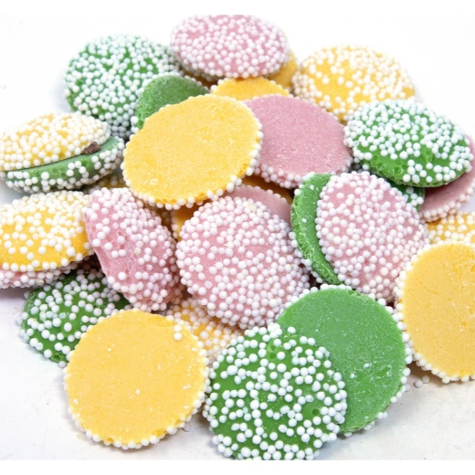 Pastel Mint Nonpareils 20Lb - Bulk Foods Inc.