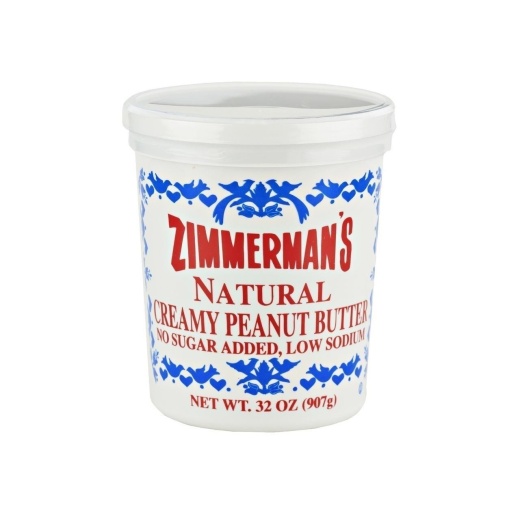 Natural Peanut Butter 6/32Oz - Zimmerman's