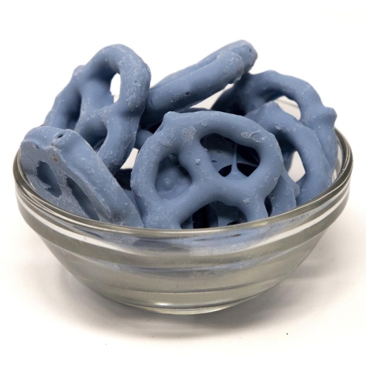 American Confections Blueberry Yogurt Coated Pretzels 15Lb