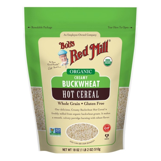 Organic Gluten Free Creamy Buckwheat Cereal