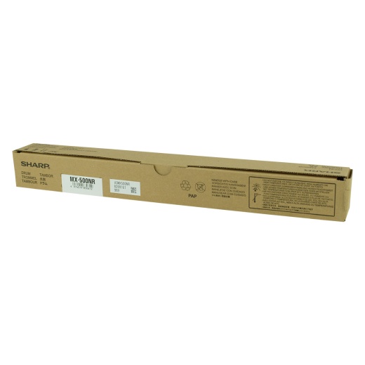 OEM Sharp MX-500NR Drum Unit - Black, 200K Yield