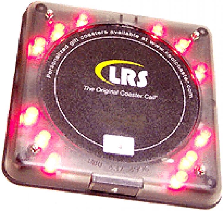 Coaster Pager--Leds/Vibr./Tone. Used With Chg-Cst Charger Unit(S)