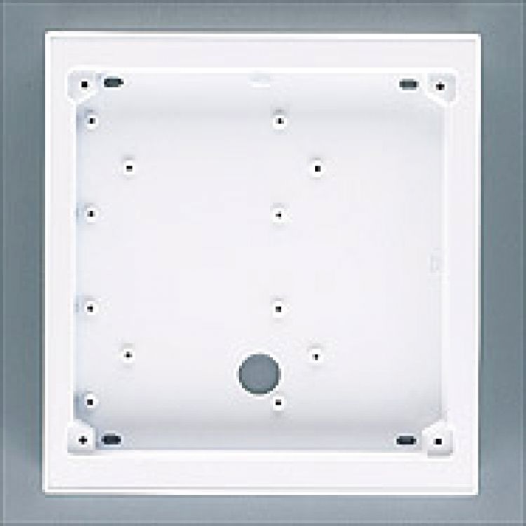 2H X 2W Surface Back Box-White. Requires Mt4/2W Series Frame