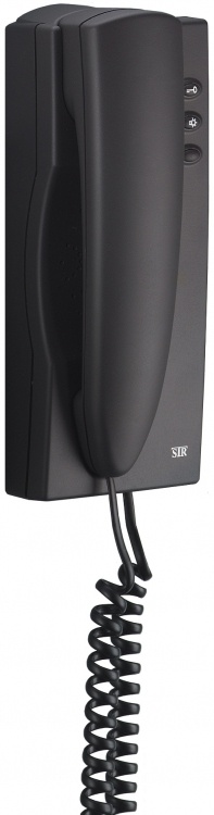 Master Wall L/S Handset-Anthr.. Used With Open-Voice Type Apt. Stations And Amplifiers Similar To Pk543 Type