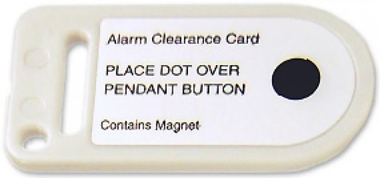 Wireless Pendant Alarm Clearance/Reset Cards. Proximity Operation. 10-Pack