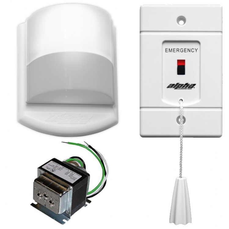 Emergency Call Kit-With Buzzer. Includes 1- Sf119/2A 1- Ss106 And 1-Cdl123b Dome Light+Buzzr (With A Buzzer)---(Less Wire)