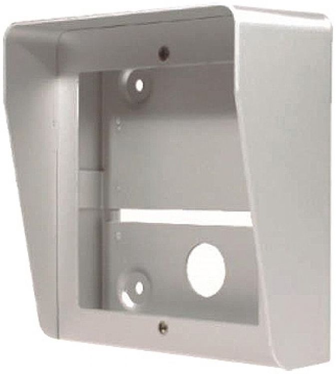 1Hx1w Surface Backbox And Built-In Rainhood. Used With Aluminum Type Nexa Modular Panels And N6001/Al Aluminum Frame