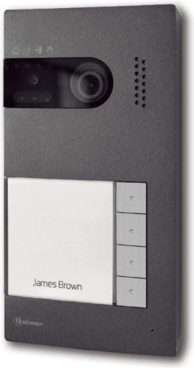 4 But Soul G2+ Vid Panel-Graph. Surface Mount--Graphite Finish With Standard 120 Degree Lens For G2+ Systems Only