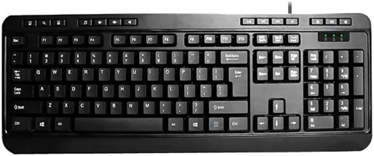 Windows Compat. Ps-2 Keyboard. Used For Programming Of Pocket Paging And Other Systems-Color May Vary Due To Availability