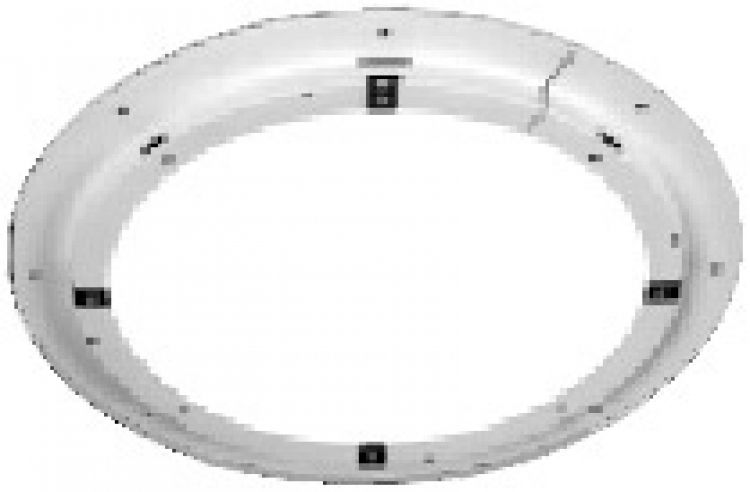 Speaker Mounting Ring-8"-Plas.. Used With Rb8s Or Rbs8t (Or Equivalent) Speaker Grille(S)