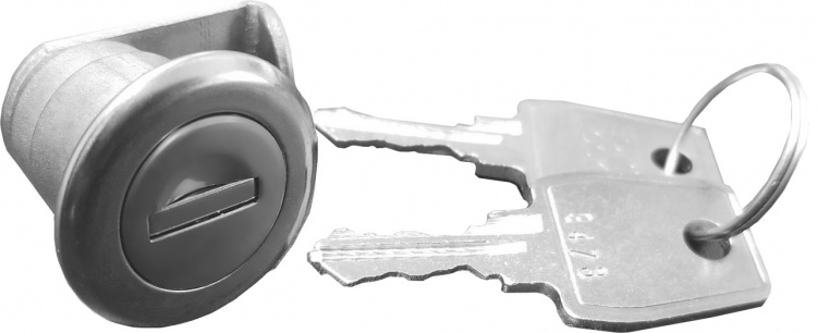 Replacement Kisw Kiosk Lock-Lh. Used Only With The Kisw-I-18Ss St. Steel Kiosk (Left Handed) Each Lock Comes With 2 Keys