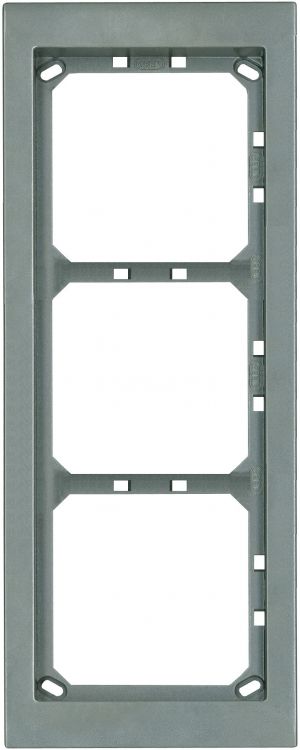 3Hx1w Module Panel Frame-Titan. Requires Upg3 Flush Box Or Apg3t Surface Box Includes 3 Mvrt Locking Strips