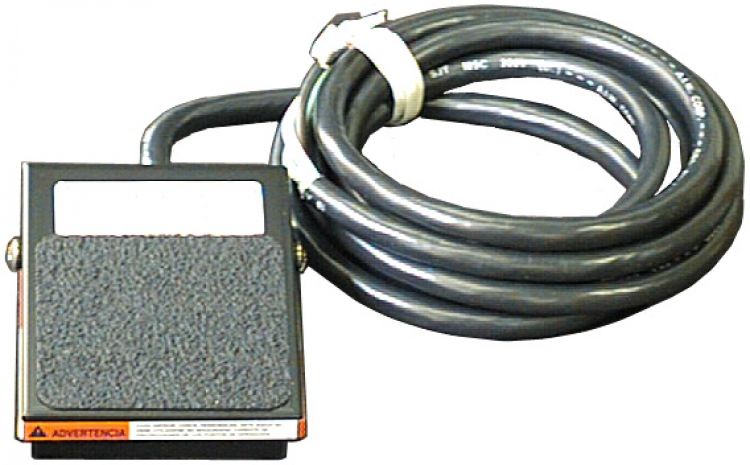 Foot Switch-Momentary--Spst-No. Includes 6 Foot 18/3 Cord With Pigtail Ends - No Plug