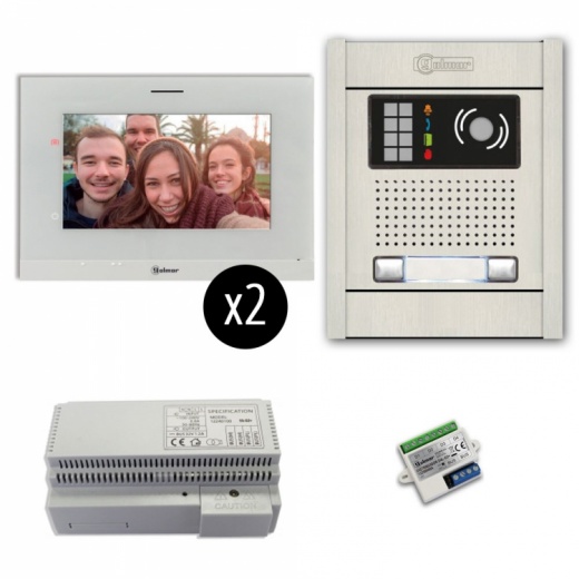 2-Unit Videointercom Kit-Al-Fl - Secure Entry Made Easy