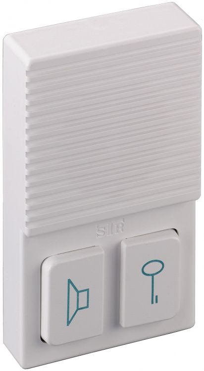 Surf Apt Station-White-W/Buzz Apartment Intercom Station