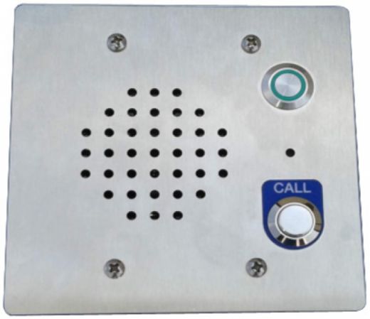 2-Gang Wall Intercom Station - Fits Deep 2-Gang Electric Box or BBS210 Surface Back Box