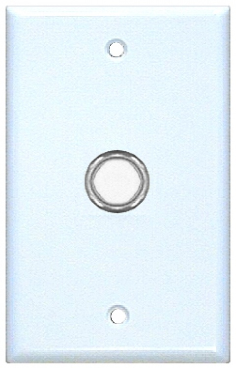 Single Gang Pushbutton Station - Low Voltage SPST Button