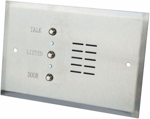 4 Wire Apt Stat-8"W/5.5"H-Stst with Metal Pushbuttons and Pigtail Connectors
