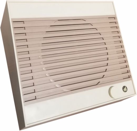 Surf Speaker-Sq-25V/70V-Wht+Vc with Built-In Volume Control Knob - Buy Online Now!