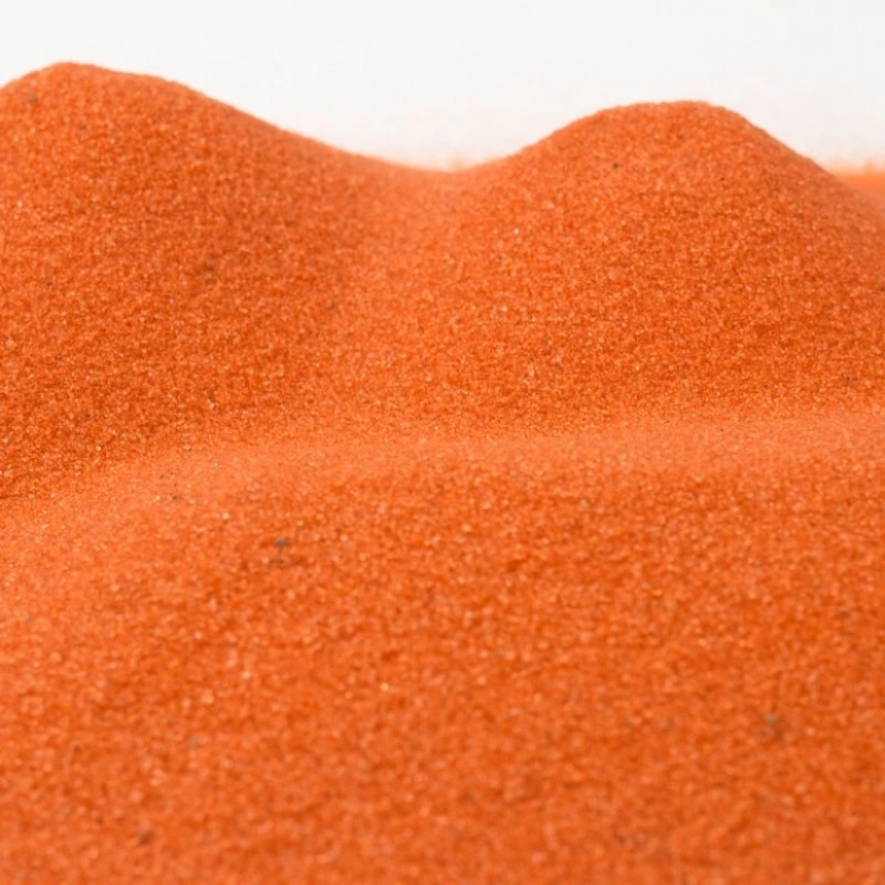 déCor Sand™ Decorative Colored Sand, Orange, 5 Lb (2.27 Kg) Reclosable