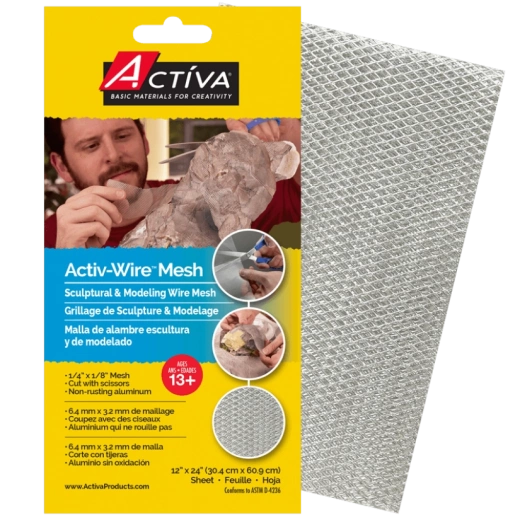 Activ-Wire Mesh Sculptural & Modeling 12-In X 24-In Sheet