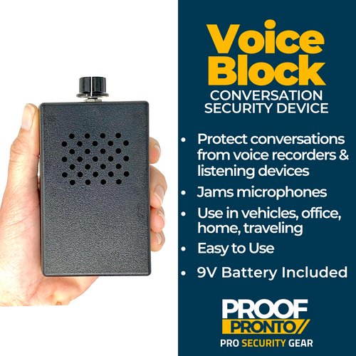 Voice-Block - Voice Recorder Listening Device Blocker