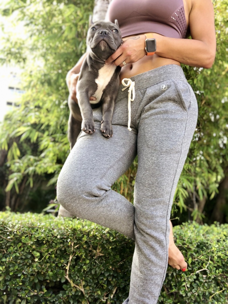 Scrunch Booty Joggers Heather Gray