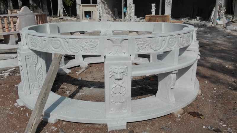 White Marble Gazebo