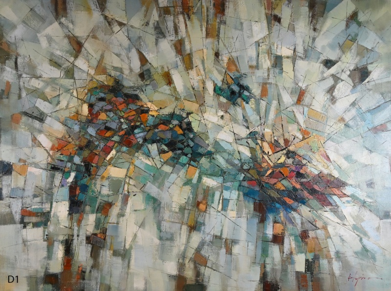 Handpainted Original Oil C36x484307