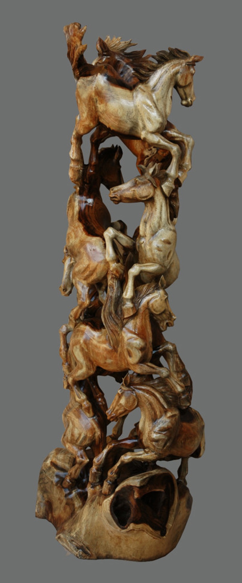 Multi Horse Sculpture
