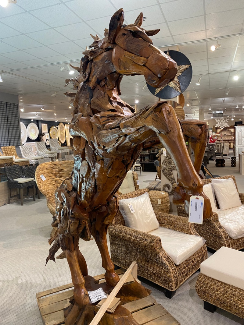 Teak Horse