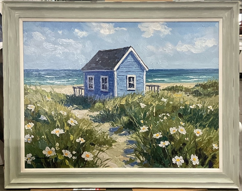 Framed Coastal Cottage