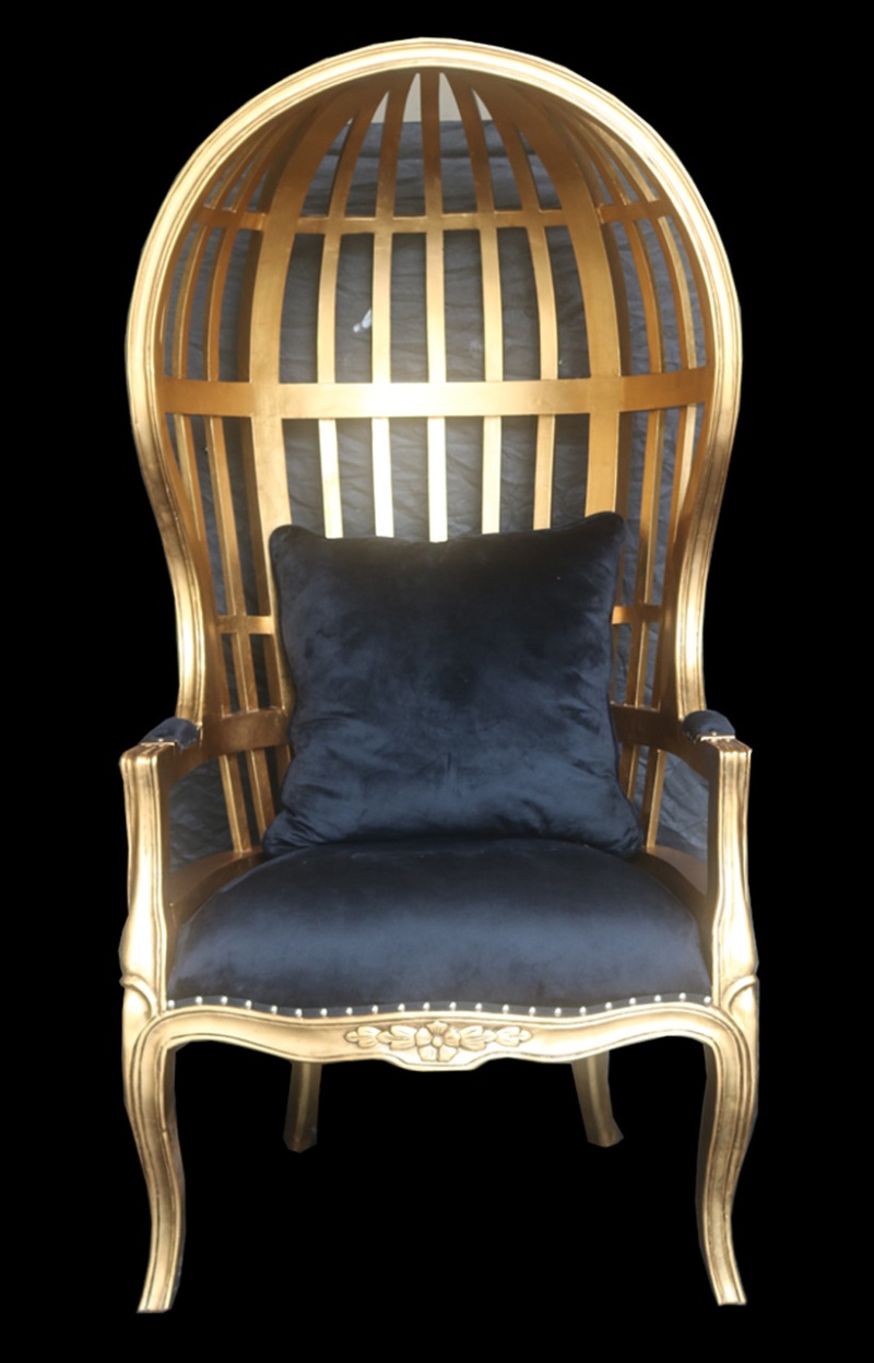 Majestic Gold Dome Chair