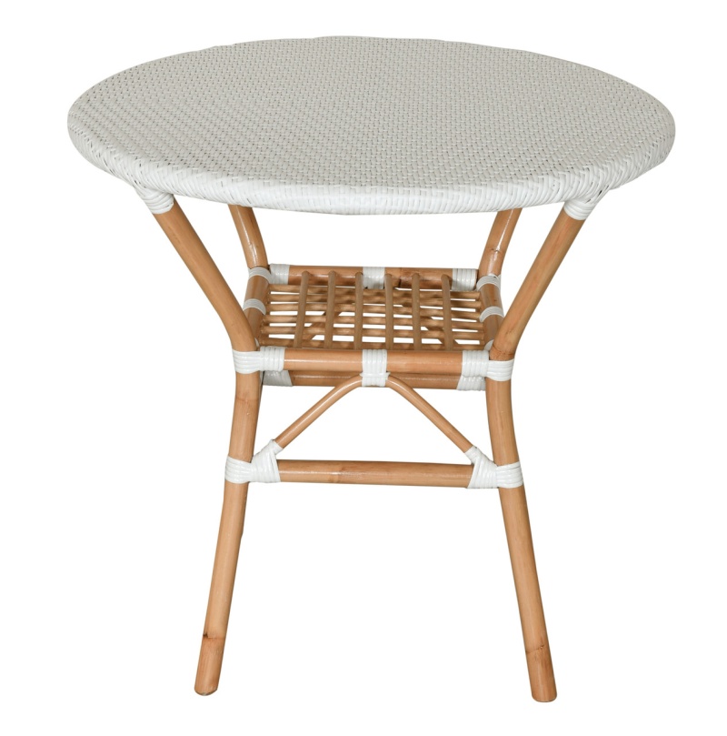 31.5 Diameter White Bistro Round Table