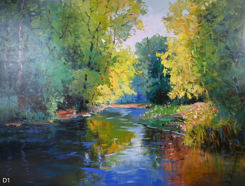 Handpainted Original Oil C36x484365